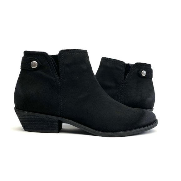 New Zodiac Black Madison Ankle Bootie 10 - Picture 3 of 9